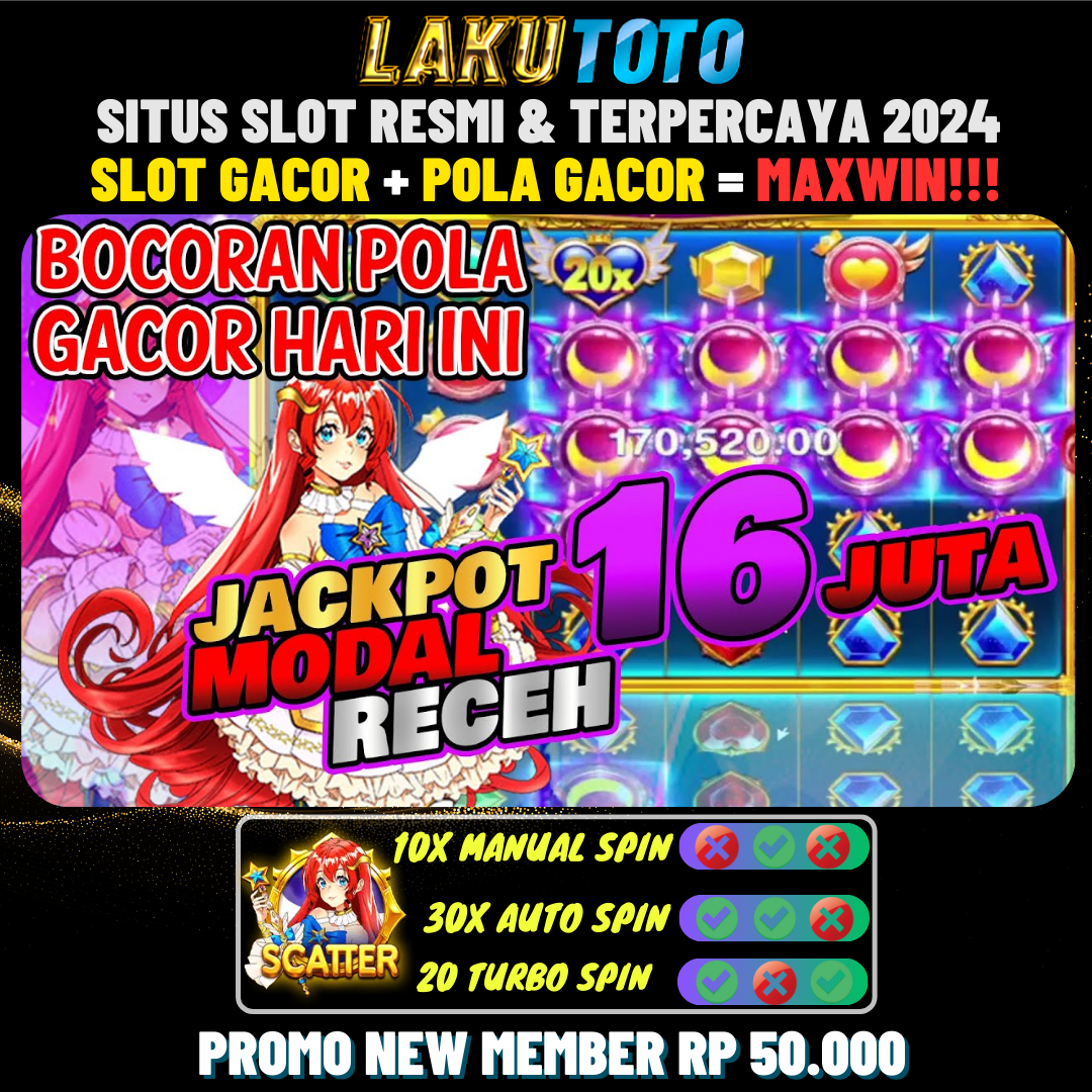 LAKUTOTO | Situs Slot Gampang Maxwin Paling Gacor